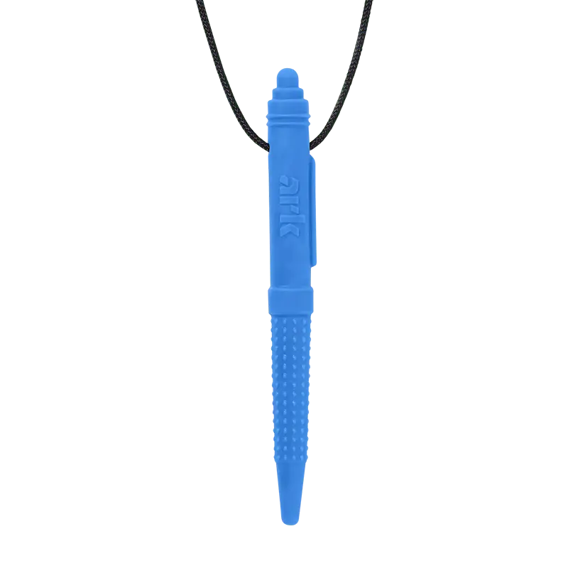 Ark Therapeutics Oral Motor Royal Blue ARK Chewable Pen Necklace