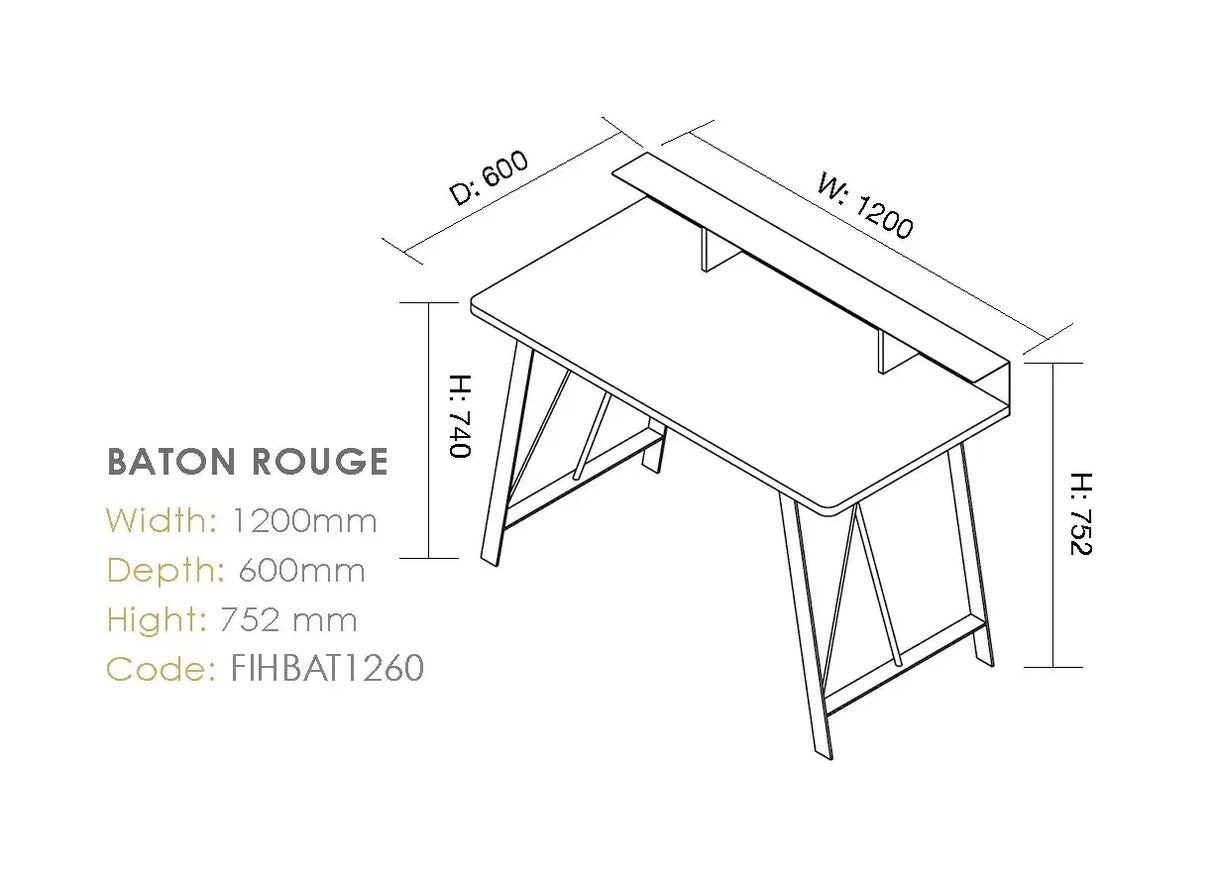 Baton Rouge Computer Desk Sensory Corner