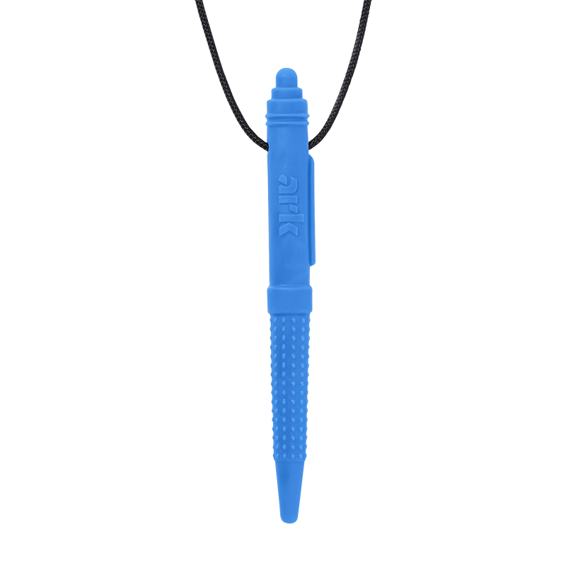 Ark Therapeutics Oral Motor Royal Blue ARK Chewable Pen Necklace