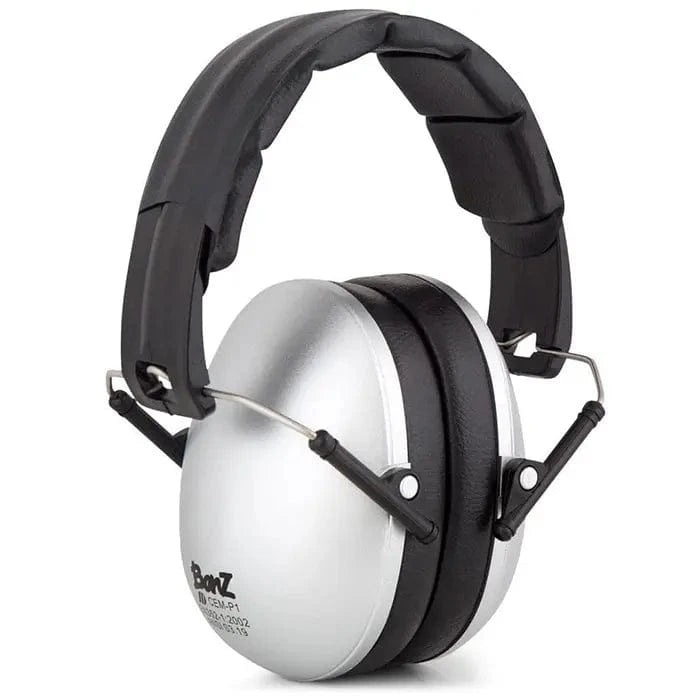 Banz Sound Silver Children's Ear Muffs
