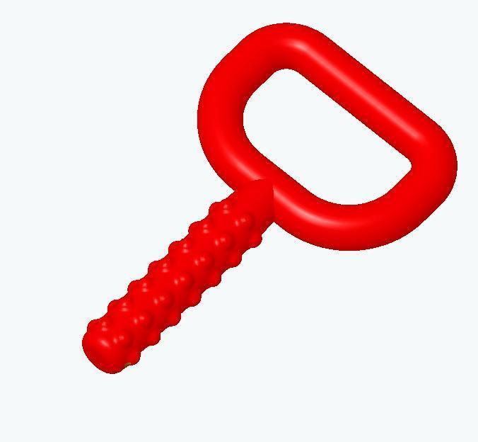 Chewy Tube- Super Chew (red) Chewy Tube