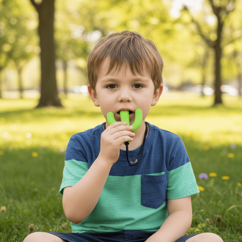 Kean Oral Motor Cactus Brush (With Cord)