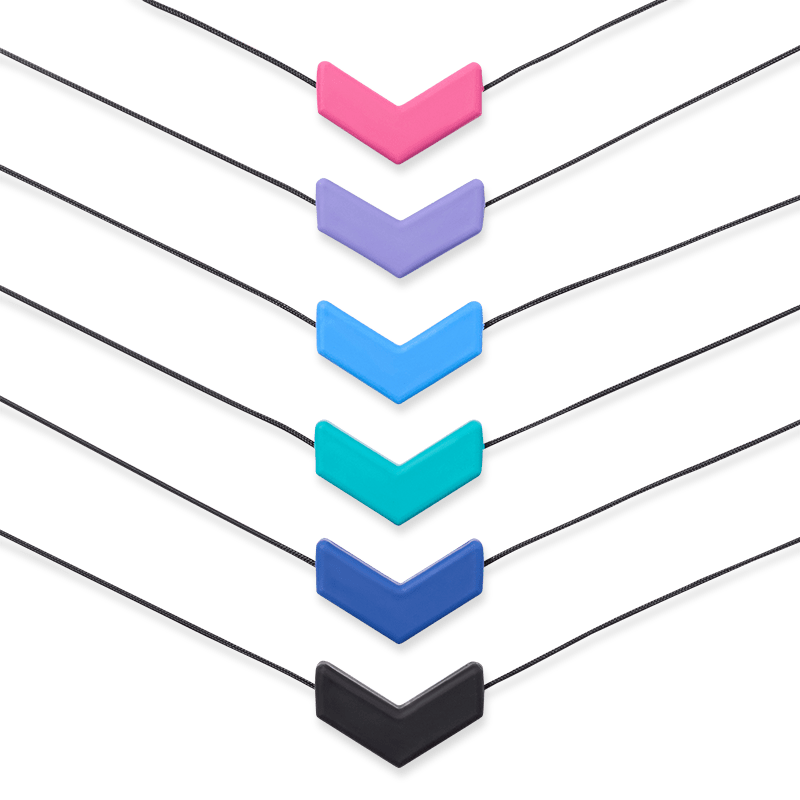 Sensory Corner Ark Chevron Chew Necklace