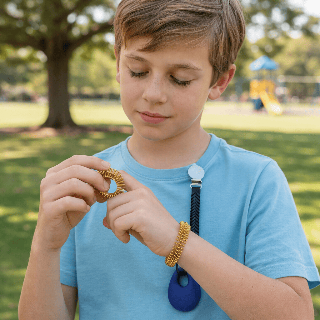 Sensory Corner Fidget Spikey Fidget Ring + Bracelet Set