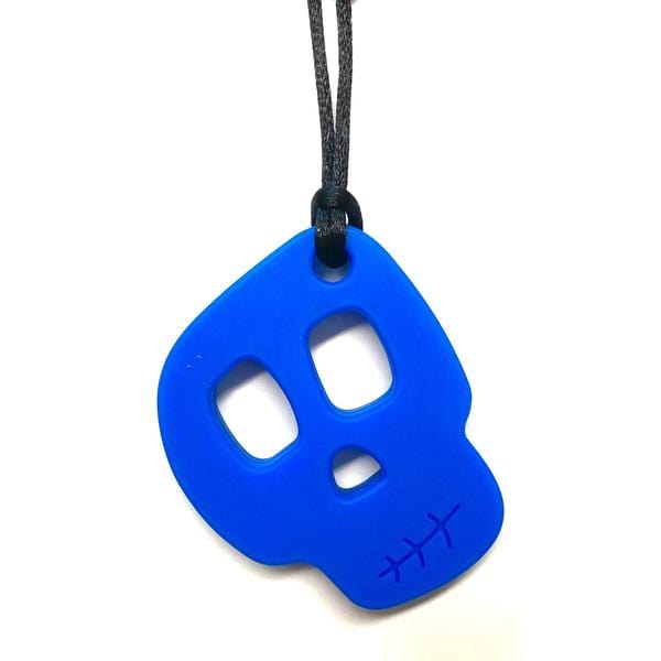 Sensory Corner Oral Motor Fidget Kit + Skull Blue Discreet Chew Fidget Pack