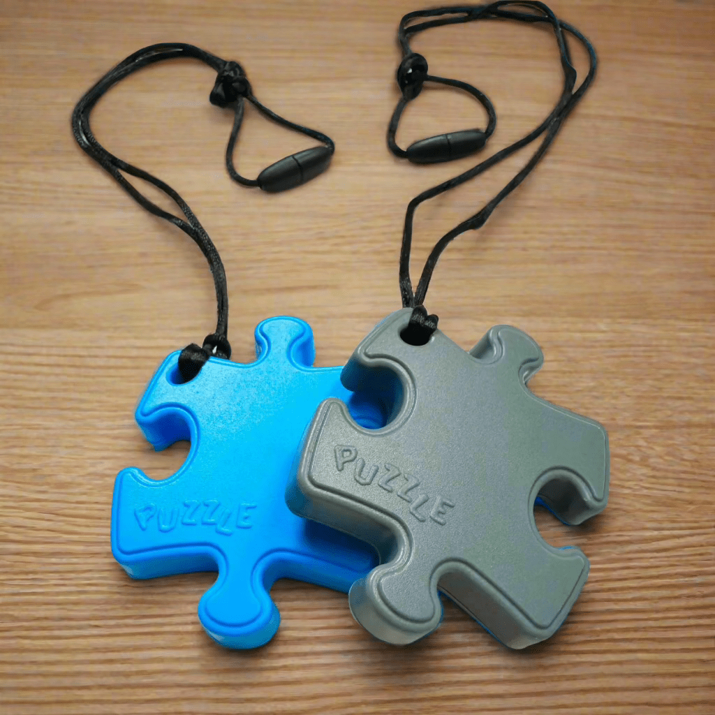 Sensory Corner Puzzle Piece Chewable Pendant