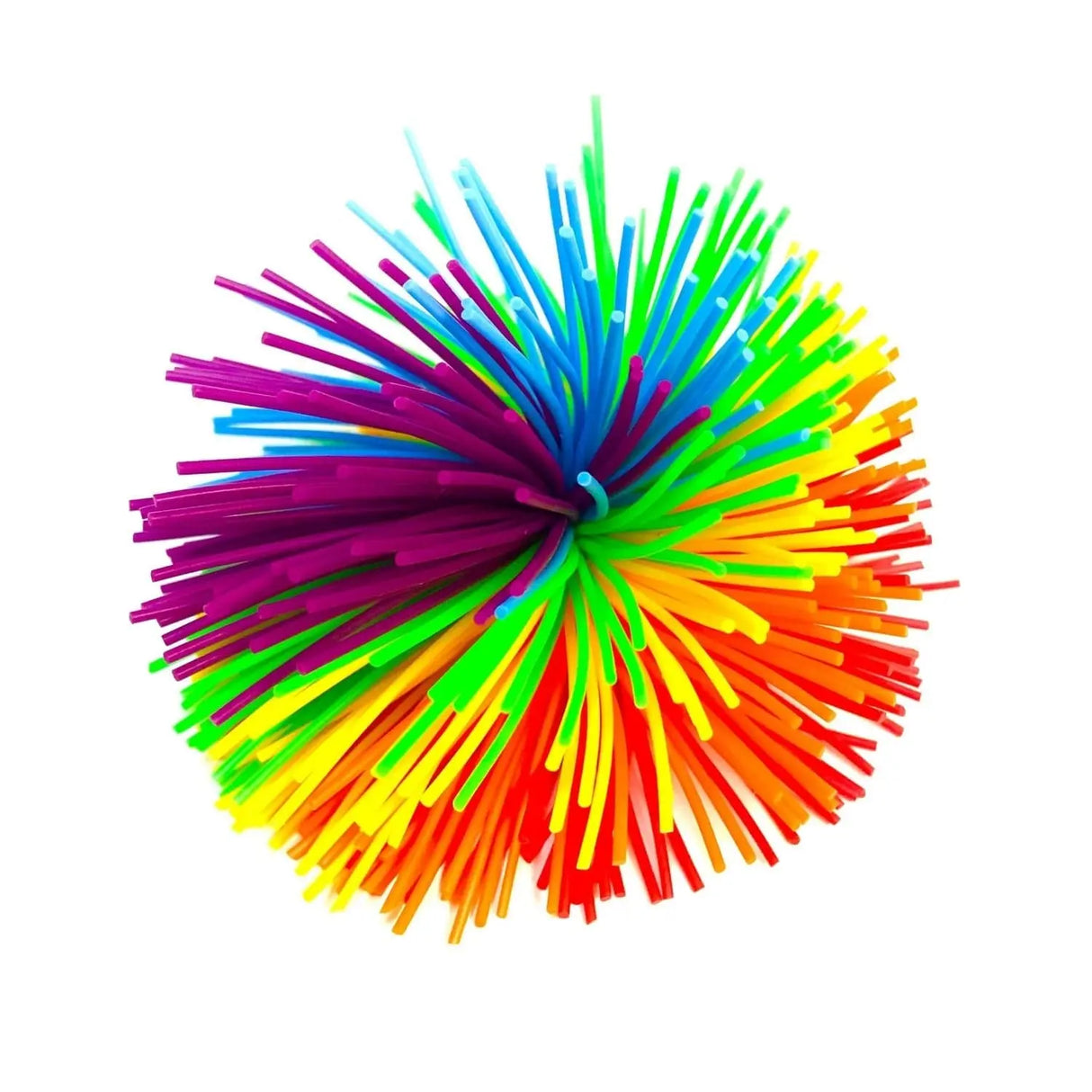 vendor-unknown Tactile Rainbow Mini Pom Pom Ball