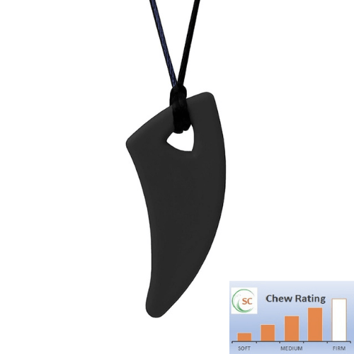 Ark Therapeutics Black Medium Firm Saber Tooth Pendant