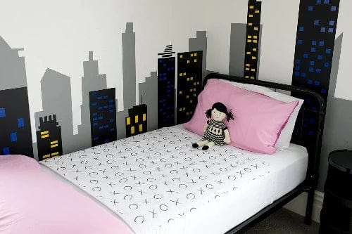 Brolly Sheets Aids For daily Living Single Brolly Sheet with Wings- Hugs And Kisses