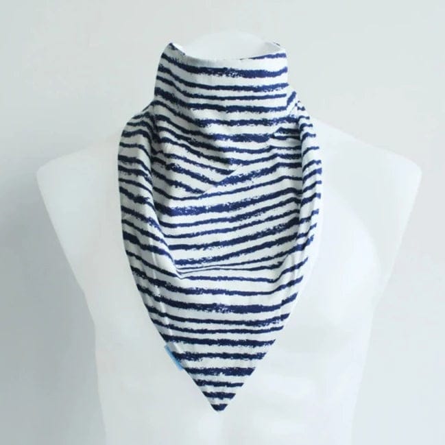 Brolly Sheets Youth / Navy Stripe Waterproof Bandana
