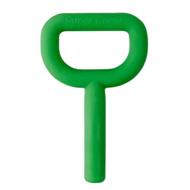 Chewy Tube Oral Motor Green Chewy Tube- Super Chew with Cords 6 Set