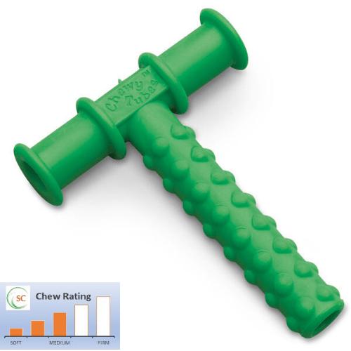 Chewy Tube Oral Motor Green Medium Chewy Tube Green
