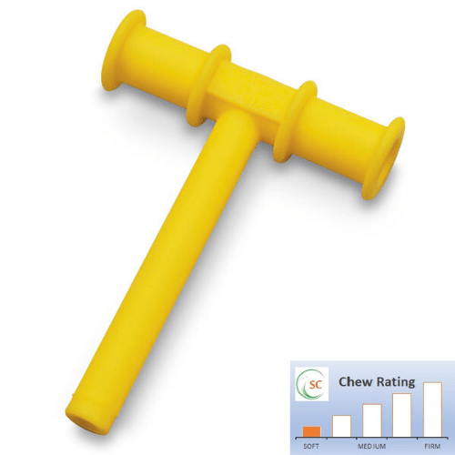 Chewy Tube Oral Motor No Cord Chewy Tube (Yellow)