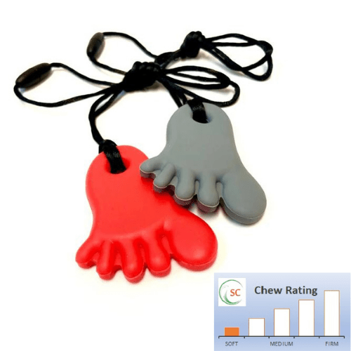 Kean Oral Motor Chewable Pendant-Foot