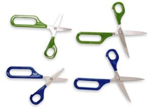 Peta-UK Ltd Fine Motor Long Loop Self Opening Scissors