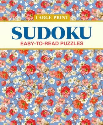 Publishers Distribution Ltd Books Large Print Sudoku - Easy-to-Read Puzzles
