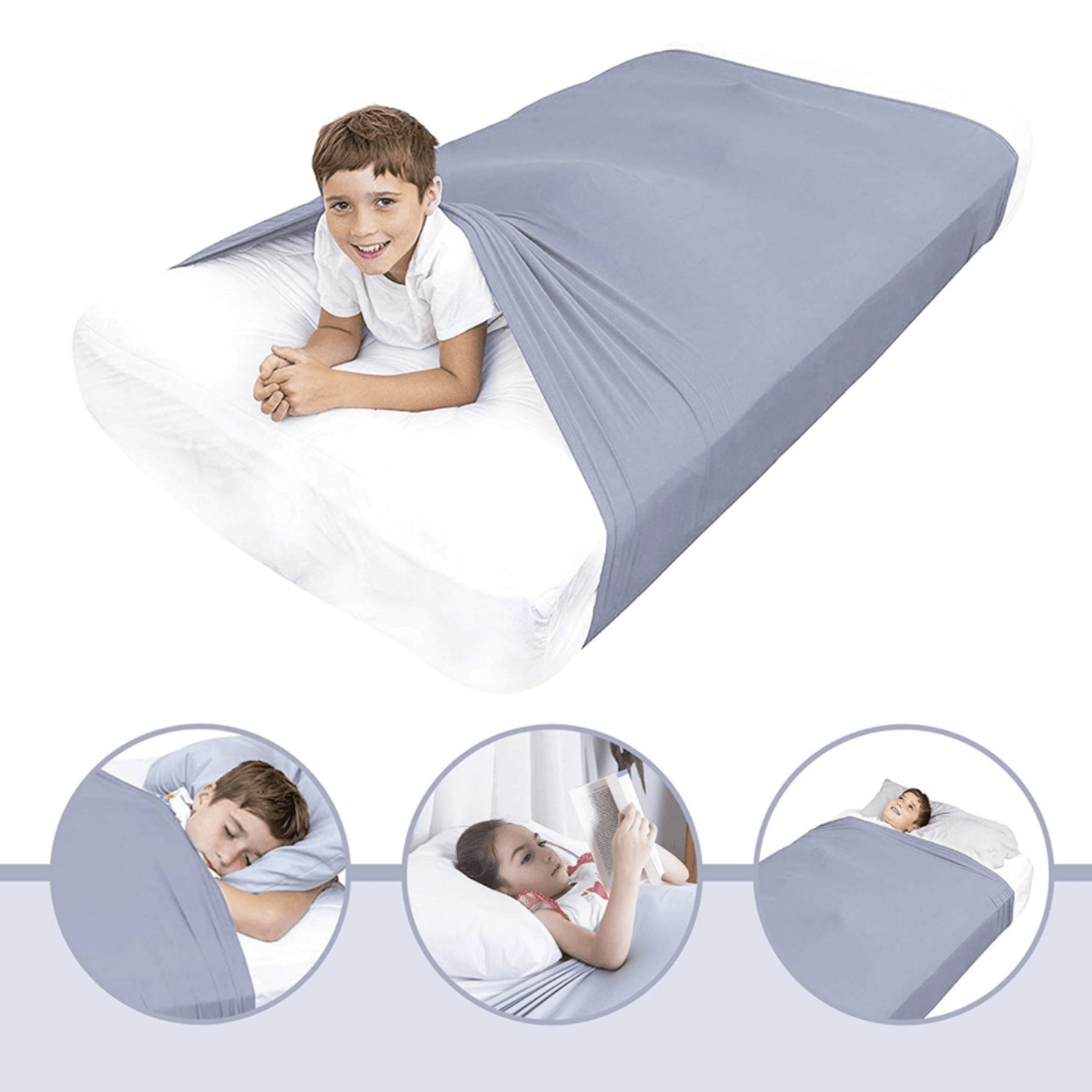 Sensory Corner Weighted/ Pressure Compression Bed Sheets NEW