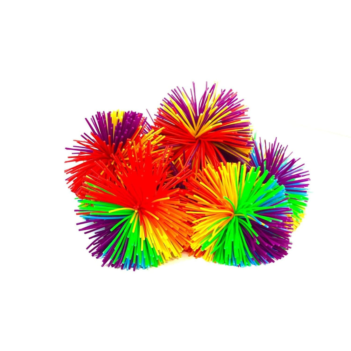 vendor-unknown Tactile 5 Set Rainbow Mini Pom Pom Ball