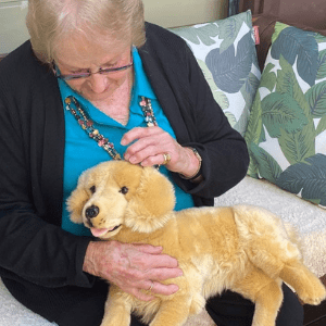 Weighted Dog (Golden Retriever 2kg) – Sensory Corner