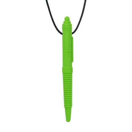 Ark Therapeutics Oral Motor Lime Green ARK Chewable Pen Necklace
