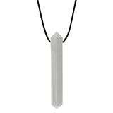 Ark Therapeutics Oral Motor Light Grey Soft Ark Krypto Bite Chewable Gem Necklace