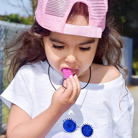 Brick Stick Chewable Necklace Ark Therapeutics