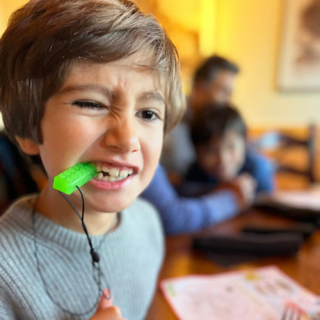 Brick Stick Chewable Necklace Ark Therapeutics