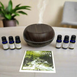 vendor-unknown Smell Dark Wood 6 Oil Set Diffuser Starter Kit Wood  200ml