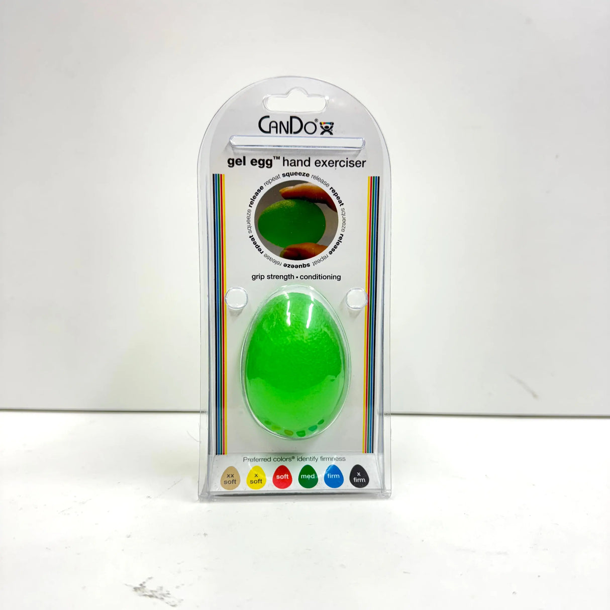 Egg-Shaped Gel Ball (Green) Fabrication Enterprises