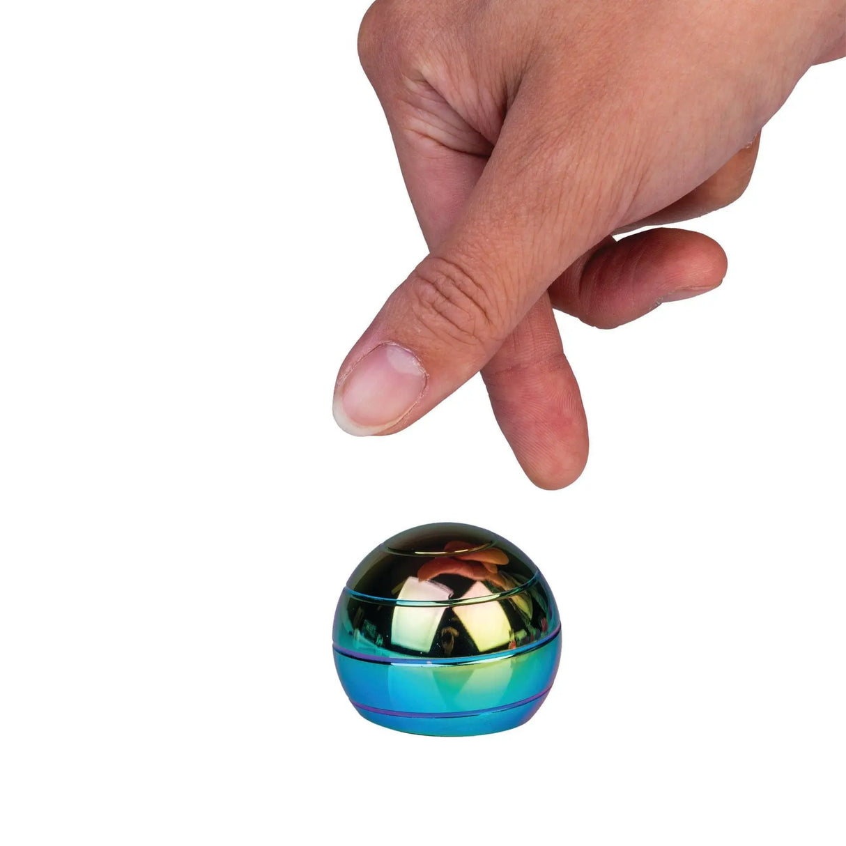 Sensory Corner Fidget Metallic Rainbow Gyro