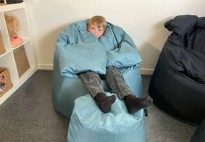 W.S. Medical Weighted/ Pressure Protac Sensit and Puff Chair Junior (AQUA COLOUR ONLY)