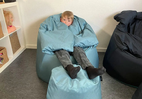 W.S. Medical Weighted/ Pressure Protac Sensit and Puff Chair Junior (AQUA COLOUR ONLY)
