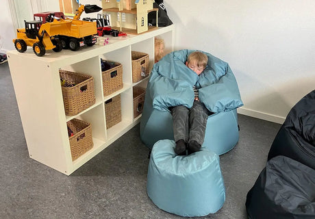 W.S. Medical Weighted/ Pressure Protac Sensit and Puff Chair Junior (AQUA COLOUR ONLY)