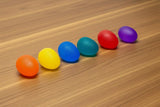 Yiwu Rich Toys Tactile Squeezy Eggs 6 Set
