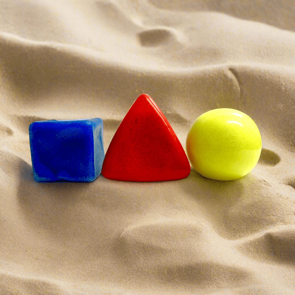 Abilitations Tactile Sand Ball Shapes (Set 3)