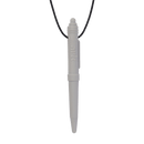 Ark Therapeutics Oral Motor Light Grey ARK Chewable Pen Necklace