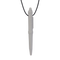 Ark Therapeutics Oral Motor Light Grey ARK Chewable Pen Necklace