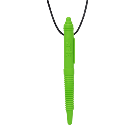 Ark Therapeutics Oral Motor Lime Green ARK Chewable Pen Necklace