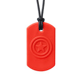 Ark Therapeutics Oral Motor Red - Soft Super Star Pendant