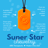 Ark Therapeutics Oral Motor Super Star Pendant