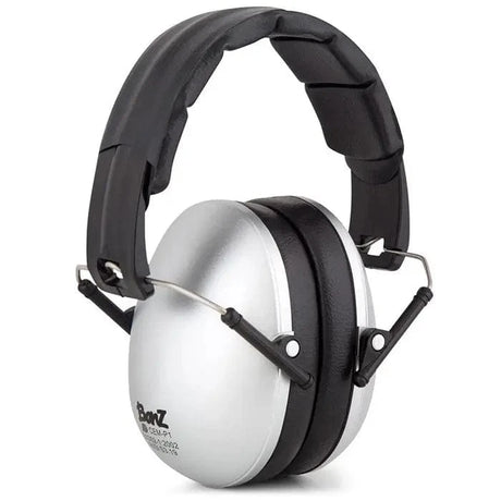 Banz Sound Silver Children's Ear Muffs