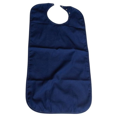 Brolly Sheets Aids For daily Living Small Adult / Navy Bib Patterned