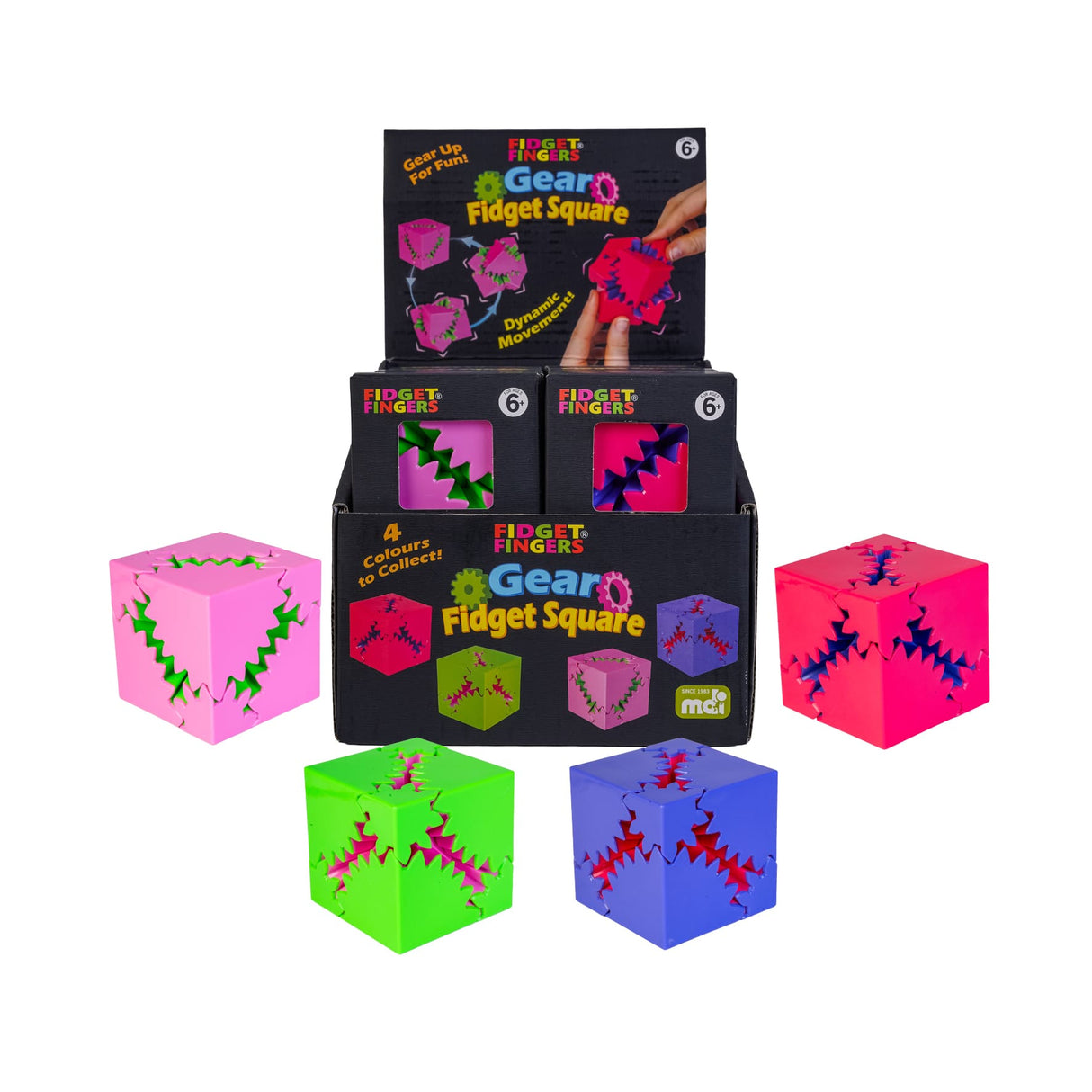 Carolina Trading Fidget Gear Fidget Square