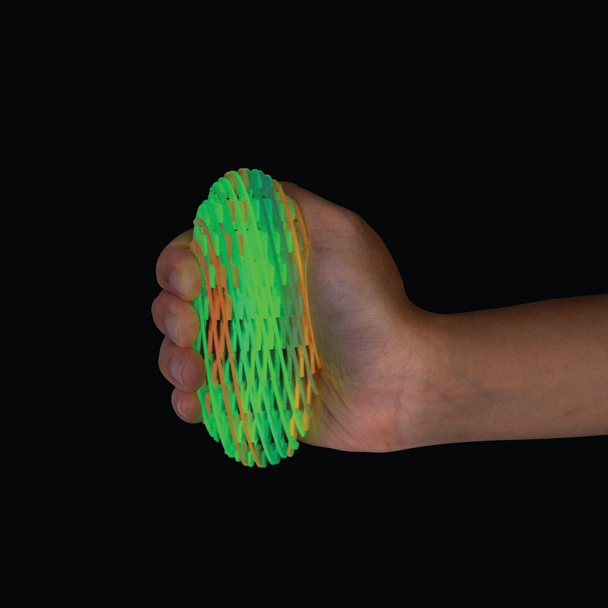 Carolina Trading Fidget Glow in the Dark Medium Flexi Worm