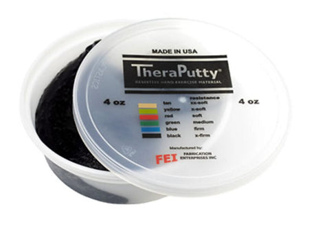 Fabrication Enterprises Tactile Black / 113g Anti-Microbial Theraputty (113g, 450g)