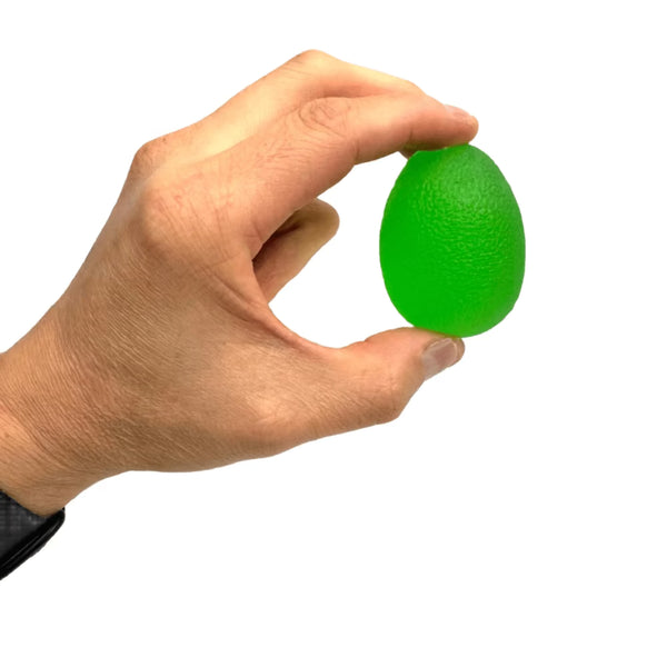 Fabrication Enterprises Tactile Egg-Shaped Gel Ball (Green)