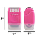 Legiliner Hand Writing LegiLiner Self-Inking Teacher Stamp-3/4-inch Pink