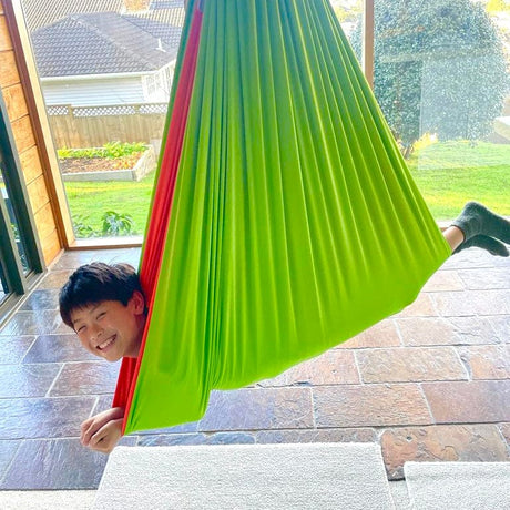 SensoME Vestibular Lime Green Swing Sensory Therapy Compression Swing