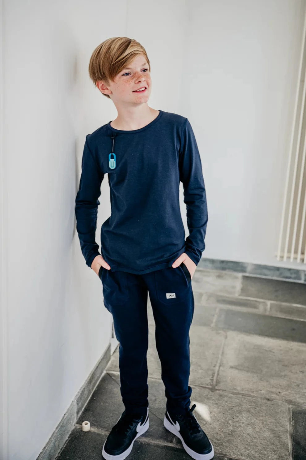 Sensory Corner Clothing & Accessories Sam Sensory - Air Slim Track Pants - Navy blue