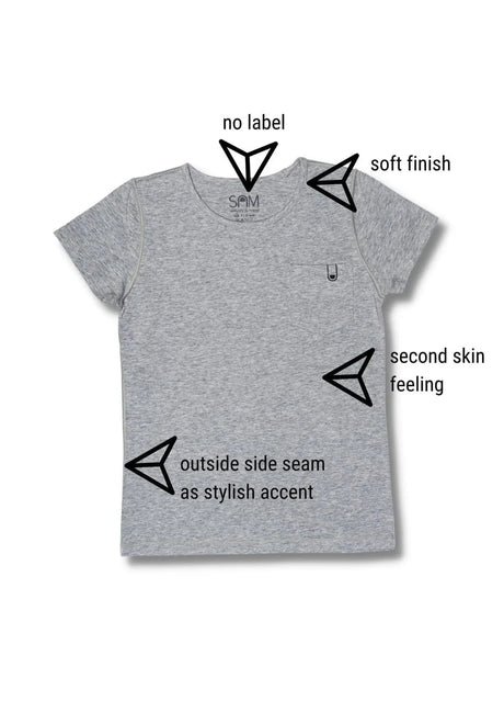 Sensory Corner Clothing & Accessories Sam Sensory -T-Shirt Grey
